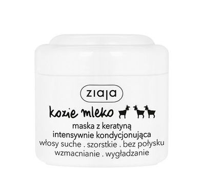 Ziaja Ziegenmilch Haarmaske 200ml - Intensivpflege fuer geschaedigtes Haar