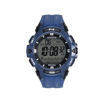 Adora AL3534 1-205885-001 Uhr Herren Digital Quarz Kunststoff 10Bar