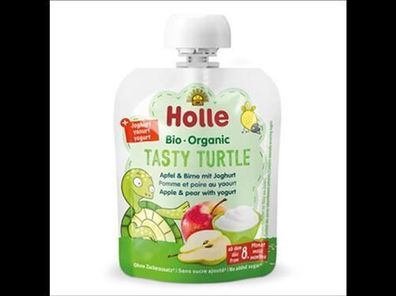 Holle Tasty Turtle - Apfel & Birne mit Joghurt 85g