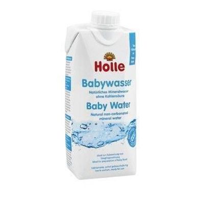 Holle 6x Babywasser Natürliches Mineralwasser ohne Kohlensäure 500ml