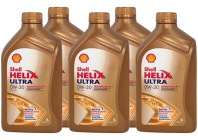 Shell Helix Ultra Professional AP-L 0W-30 5x1 Liter