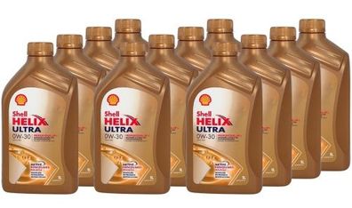 Shell Helix Ultra Professional AP-L 0W-30 12x1 Liter
