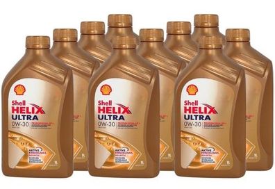 Shell Helix Ultra Professional AP-L 0W-30 10x1 Liter