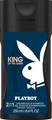Playboy King Of The Game Duschgel & Shampoo 250 ml