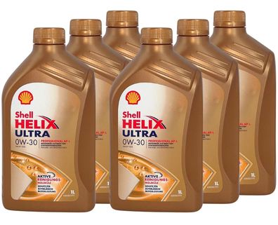 Shell Helix Ultra Professional AP-L 0W-30 6x1 Liter
