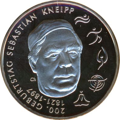 Deutschland 2021 - 20 Euro - Sebastian Kneipp PL*