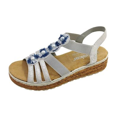 Rieker 62771-40 Grau fog-silver 40