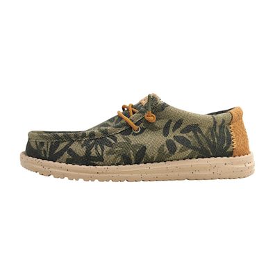 Hey Dude Wally Palm Jute Burnt 43087-3ZX Grün olive brown