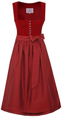 Dirndl Nußdorf 70cm Länge kirsche