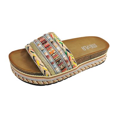 Meyla Nabi 251-4021 Mehrfarbig TEX Beige Multi