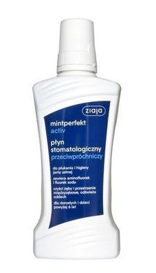 Erfrischende Minz-Mundspuelung - 500 ml - Kariesprotektion & Langanhaltende Atemf