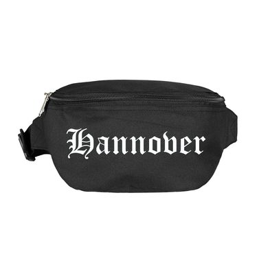 Hannover Bauchtasche - Altdeutsch bedruckt - Gürteltasche Hipbag - Farbe