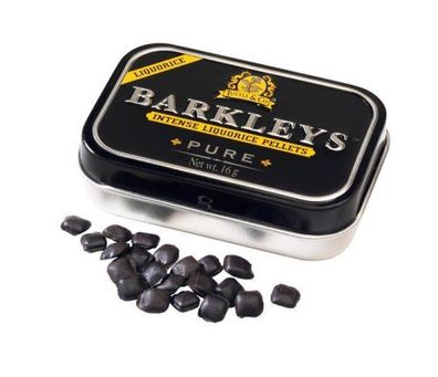 Barkleys Liquorice Pellets Pure 12 x 16 gr
