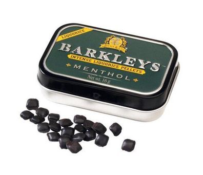 Barkleys Liquorice Pellets Menthol 1 x 16 gr