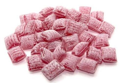 100 gr. Wald Erdbeere Bonbons von Jahrmarktbonbon