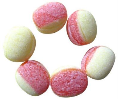 5 kg Vanille Rhabarber ein Bonbon mit leckerer Vanille und Rhabarber von Jahrmarktbon