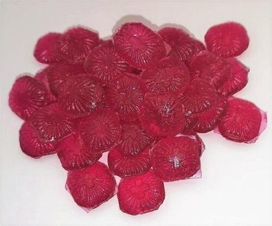 1 kg. Zuckerfreies Cachou Bonbon Rot mit einem Hauch Lakritz in Miniform nur von Jahr