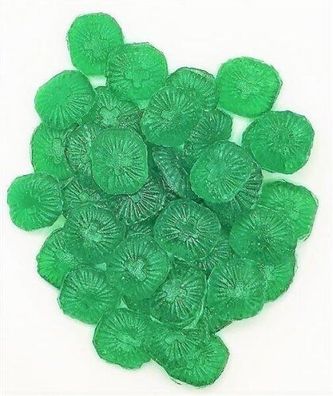 2,5 kg. Zuckerfreies Cachou Bonbon Grün mit einem Hauch Lakritz in Miniform im Nachfü