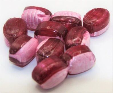100 gr. Zuckerfreie rote Glühwein Bonbon von Jahrmarktbonbon