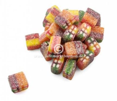 500 gr. Fruchtgummi Rainbow Pixel Fizz