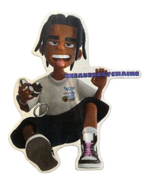 Sneakerkeychains Logo Fußmatte, Badematte, Duschmatte, Doormat, Teppich