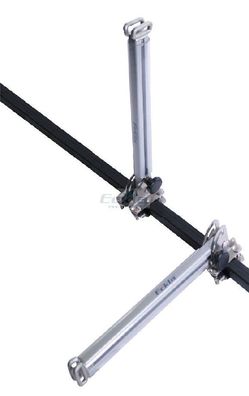 Eckla schwenkbare HD-Senkrechtstütze 40cm Rechteckrohr 30 x 20 mm Kajaktransport