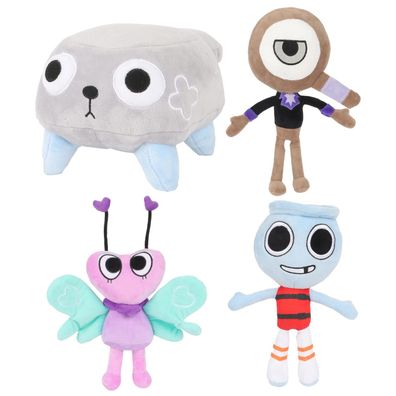 Dandy´s World Plüsch Pebble Finn Flutter Dandys World Plüschtier Horrorspiel W