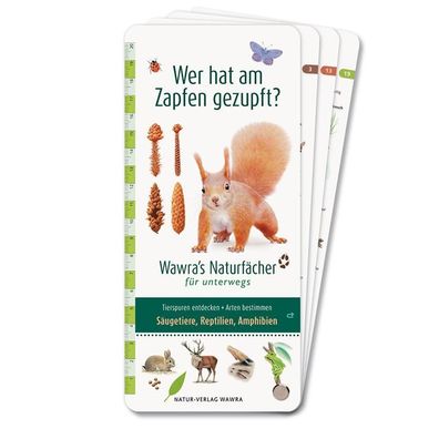 Wer hat am Zapfen gezupft? - Wawra's Naturfächer für unterwegs | Ursula Wawra