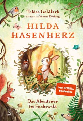 Hilda Hasenherz. Das Abenteuer im Fuchswald | Tobias Goldfarb | Buch | 160 S