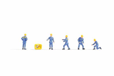 Noch H0 15025 Figuren-Set THW Technisches Hilfswerk 1:87