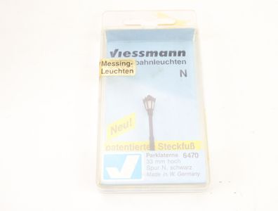 Viessmann N 6470 Lampe Laterne Parklaterne / Messing