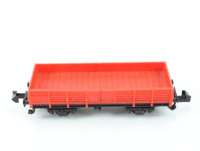 Minitrix N  Güterwagen Niederbordwagen rot