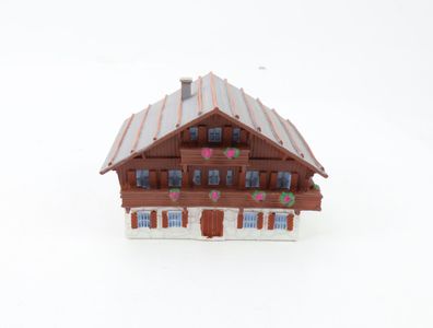 De Agostini N 021 Gebäude Berghaus Chalet / Resin