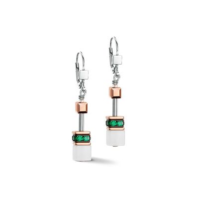 Coeur de Lion Ohrhänger 4013/20-0521 GeoCUBE® Iconic Ohrringe roségold