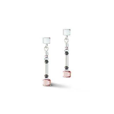 Coeur de Lion Ohrringe 5027/21-1578 Cube Story Minimalistic Sparkling Multicolour