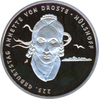 Deutschland 2022 - 20 Euro - Annette von Droste-Hülshoff PL*