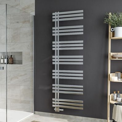 Corpotherma Badheizkörper Senzo Up Chrom 1800 x 600 x 40 mm Designheizkörper