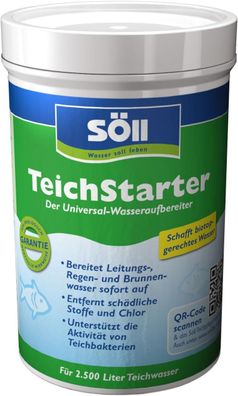 Söll Wasseraufbereiter 0,25 Kg Teichstarter für 2,5 Qbm