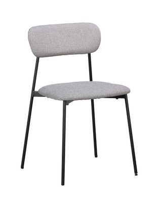 Bizzotto - Esszimmerstuhl Inka 4er-Set, Dunkelgrau