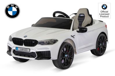 BMW M5 Elektro Kinderauto 12V 2x35W mit Lizenz & Fernbedienung – LED & Sound
