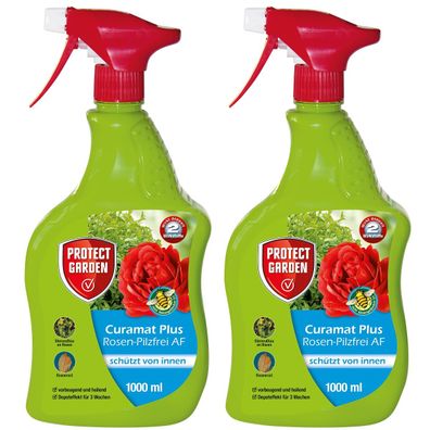 Protect GARDEN Curamat Plus Rosen-Pilzfrei AF 1 Liter anwendungsfertig x 2