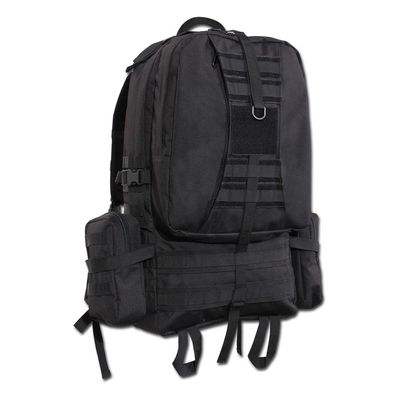 NEU Rucksack Rothco Assault Pack schwarz für Camping Outdoor Survival Wandern