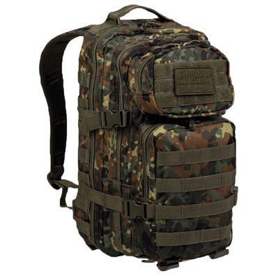 NEU Rucksack US Assault Pack flecktarn für Camping Outdoor Survival Bushcrafting