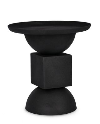 Bizzotto - Beistelltisch Alka aus Metall, Schwarz