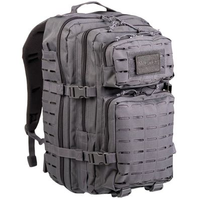 NEU Rucksack US Assault Pack LG Laser Cut grey für Camping Outdoor Survival