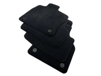 OEM VW Fußmatten Velours Passat B8 Titanschwarz Premium Teppich original Stoff