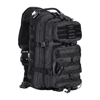 NEU Rucksack US Assault Pack One Strap Tactical Black Large für Camping Outdoor
