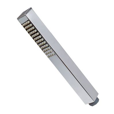 Stabhandbrause Quadro 23mm x 200mm, Messing chrom, Antikalknoppen