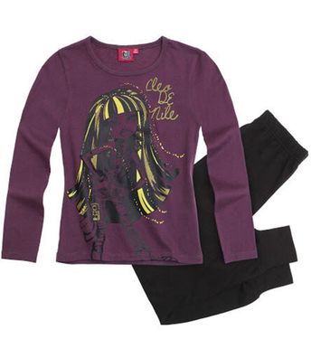 Monster High Schlafanzug Gr. 128