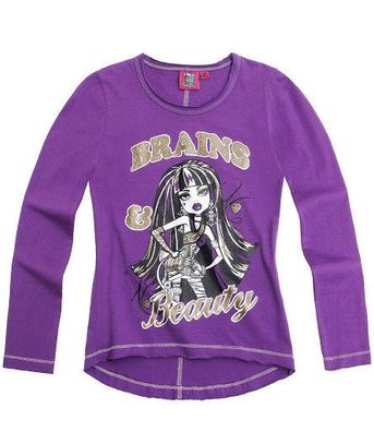 Langarmshirt - Monster High - Brains Gr. 158/164